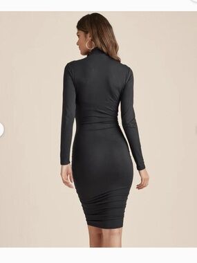 Long Sleeve Bodycon Dress - Women